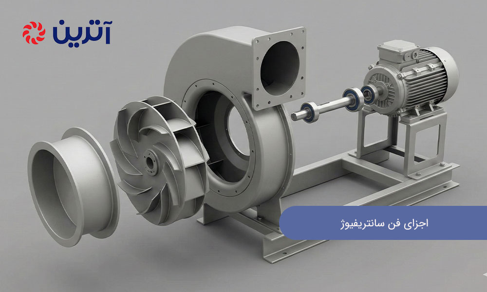 اجزای فن سانتریفیوژ