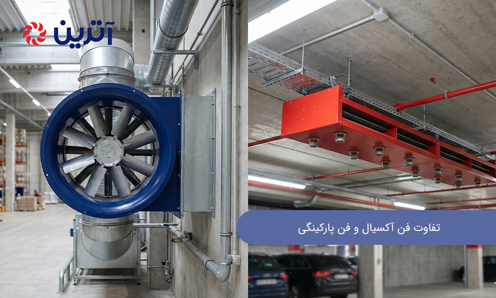 تفاوت فن پارکینگی و فن ضد انفجار