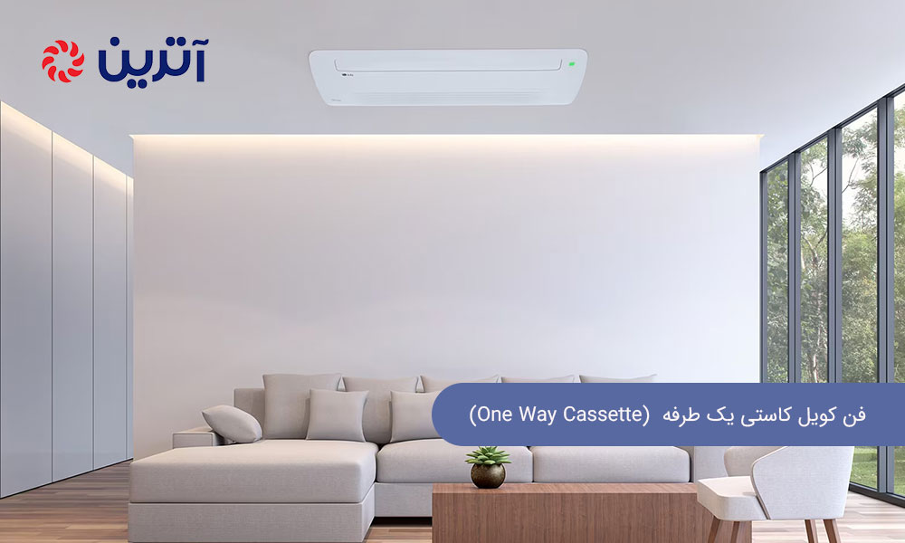 فن‌ کویل مناسب آپارتمان‌ کوچک: فن ‌کویل کاستی یک ‌طرفه  (One Way Cassette)
