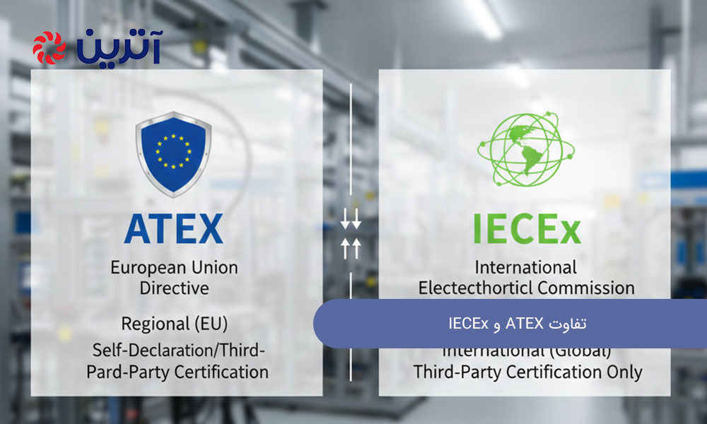 تفاوت ATEX و IECEx