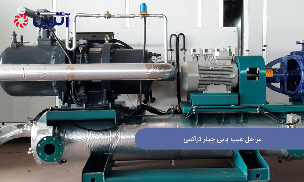 مراحل عیب‌ یابی چیلر تراکمی