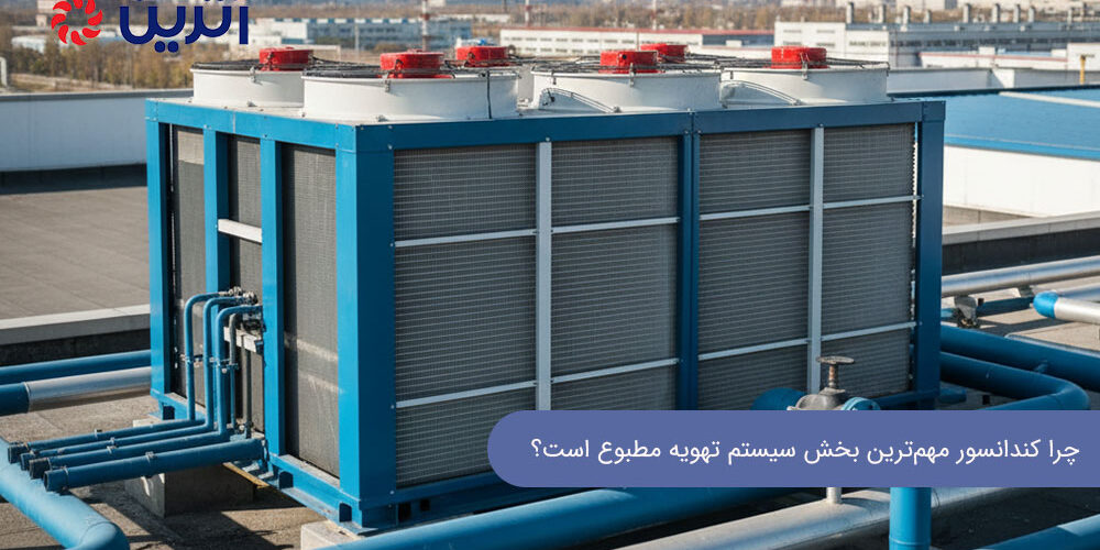 چرا کندانسور مهم‌ترین بخش سیستم تهویه مطبوع است؟