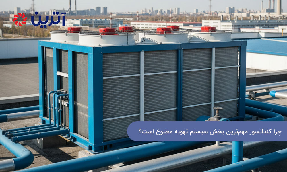 چرا کندانسور مهم‌ترین بخش سیستم تهویه مطبوع است؟